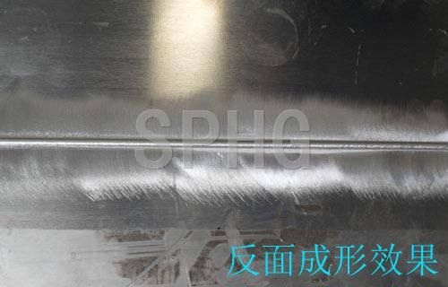 焊缝反面成形效果 焊缝反面成形效果