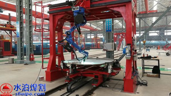 三星加强筋焊接机器人视频_104244060