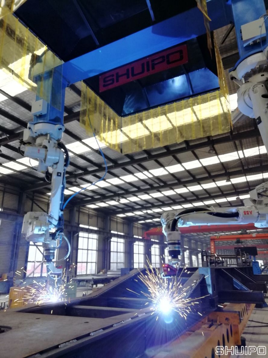 车架双工位焊接机器人 车架双工位焊接机器人