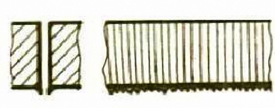 点滴状的细小规则毛刺 点滴状的细小规则毛刺