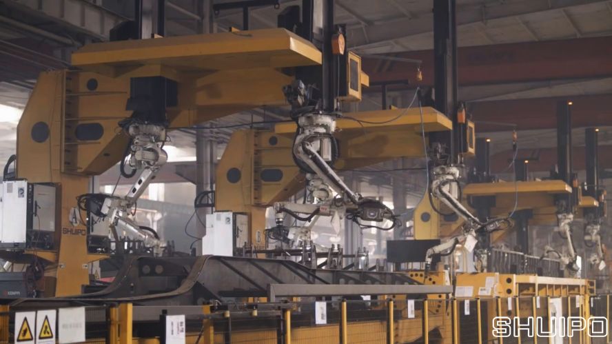 车架机器人焊接1 车架机器人焊接1