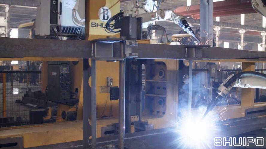 车架机器人焊接2 车架机器人焊接2