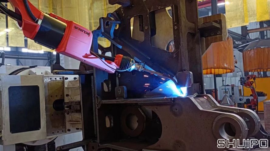 挖掘机底座焊接机器人 挖掘机底座焊接机器人