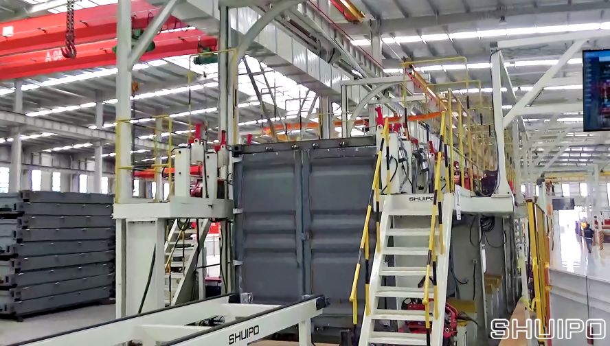 曙岳集装箱智能焊接生产线 曙岳集装箱智能焊接生产线