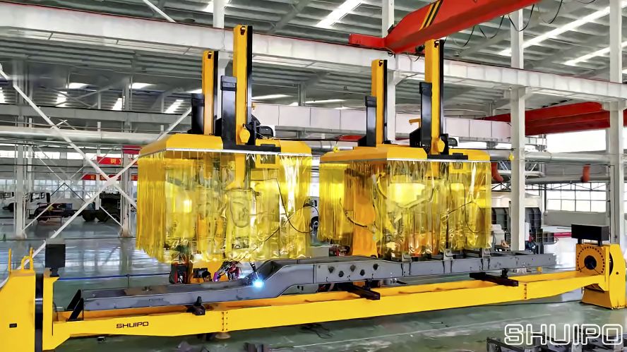 车架焊接机器人工作站 车架焊接机器人工作站