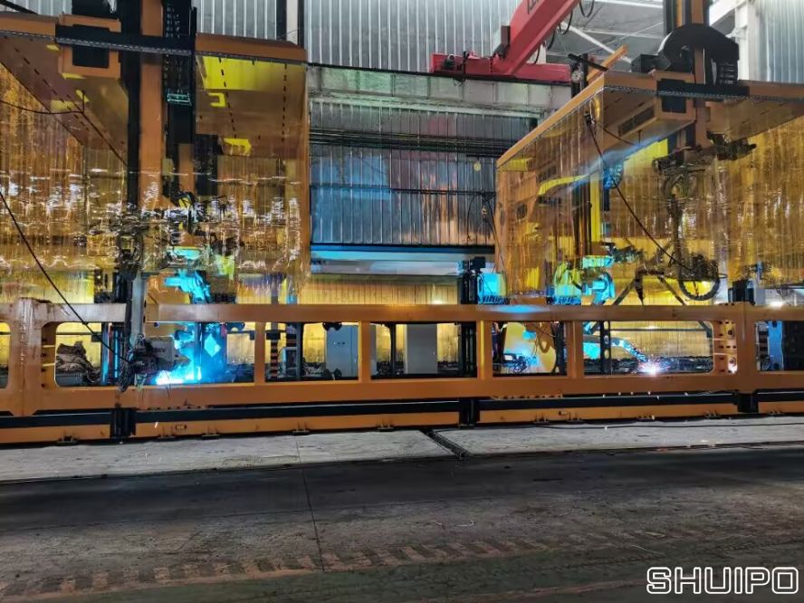 车架焊接机器人焊接工作站3 车架焊接机器人焊接工作站3