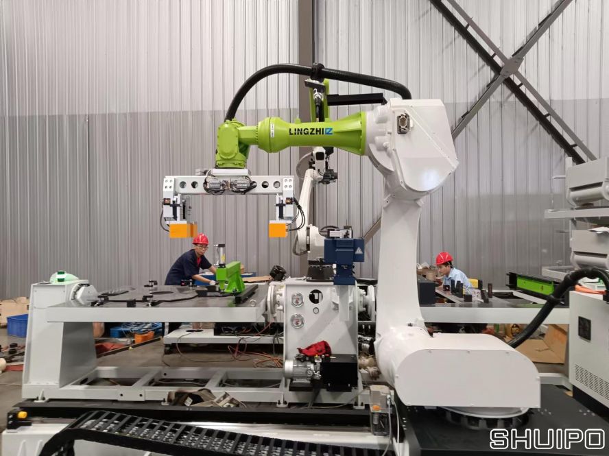 山东zoty中欧体育智能装备股份有限公司自主研发的工业机器人