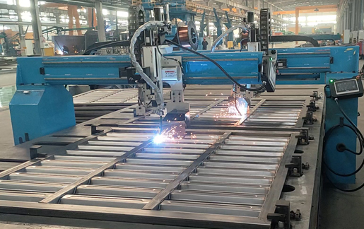 瓦楞板栏板自动焊接机