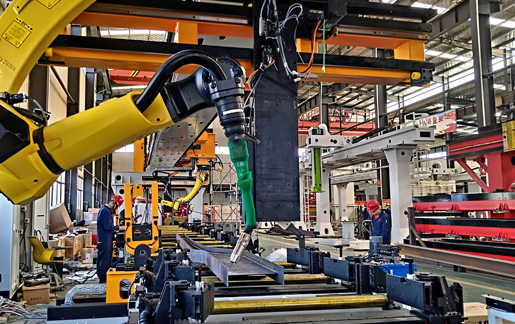 大梁焊接机器人