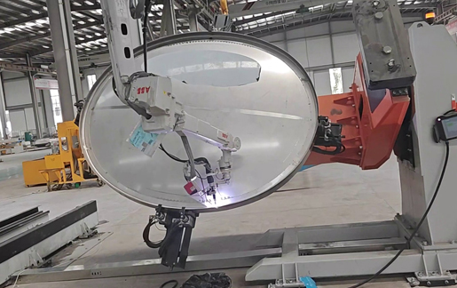 封头焊接机器人工作站