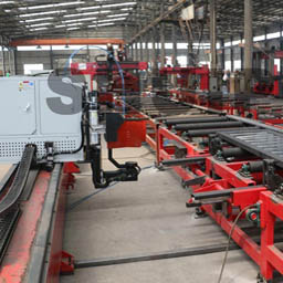 瓦楞板无人化智能生产线